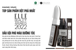 Dầu gội phủ bạc Weilaiya đạt Top 10 Sản phẩm đột phá Elle  Beauty Awards 2023
