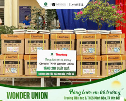 Wonder Union và Báo Tiền Phong đồng hành cùng học sinh Yên Bái