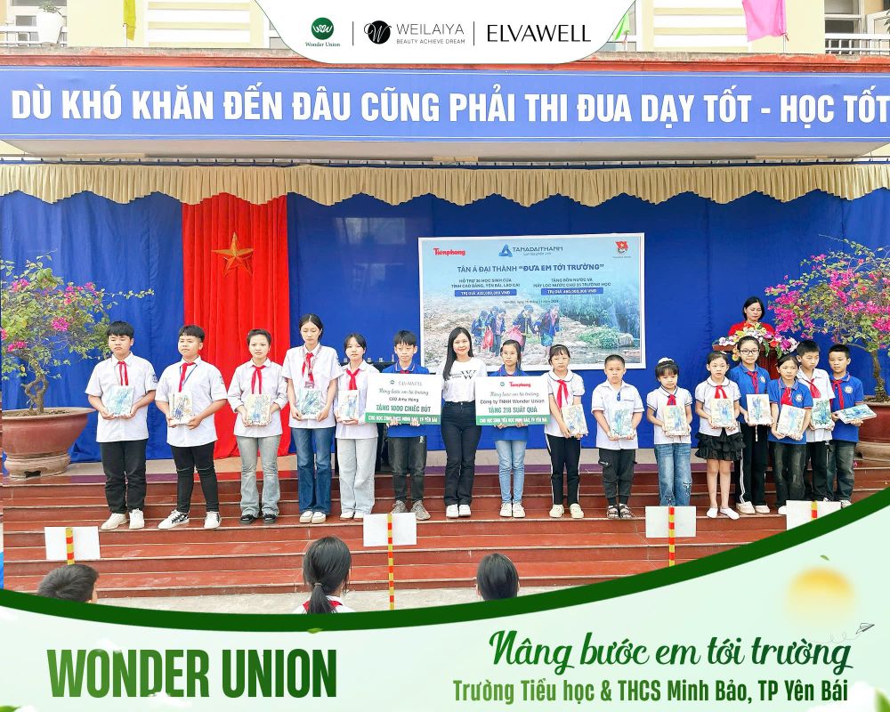 Nâng bước em tới trường Yên Bái 2024