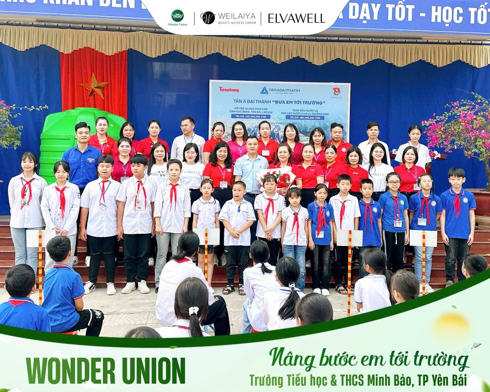 Nâng bước em tới trường Yên Bái 2024