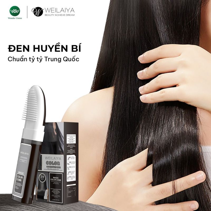 Dầu gội phủ bạc Weilaiya đen