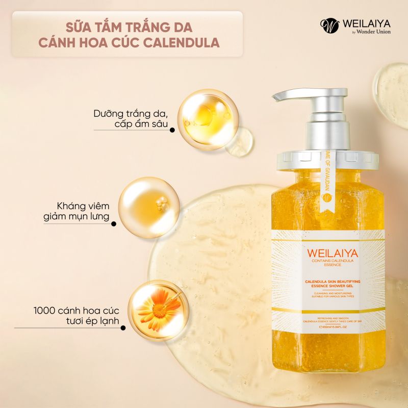 Sữa tắm Weilaiya Hoa Cúc